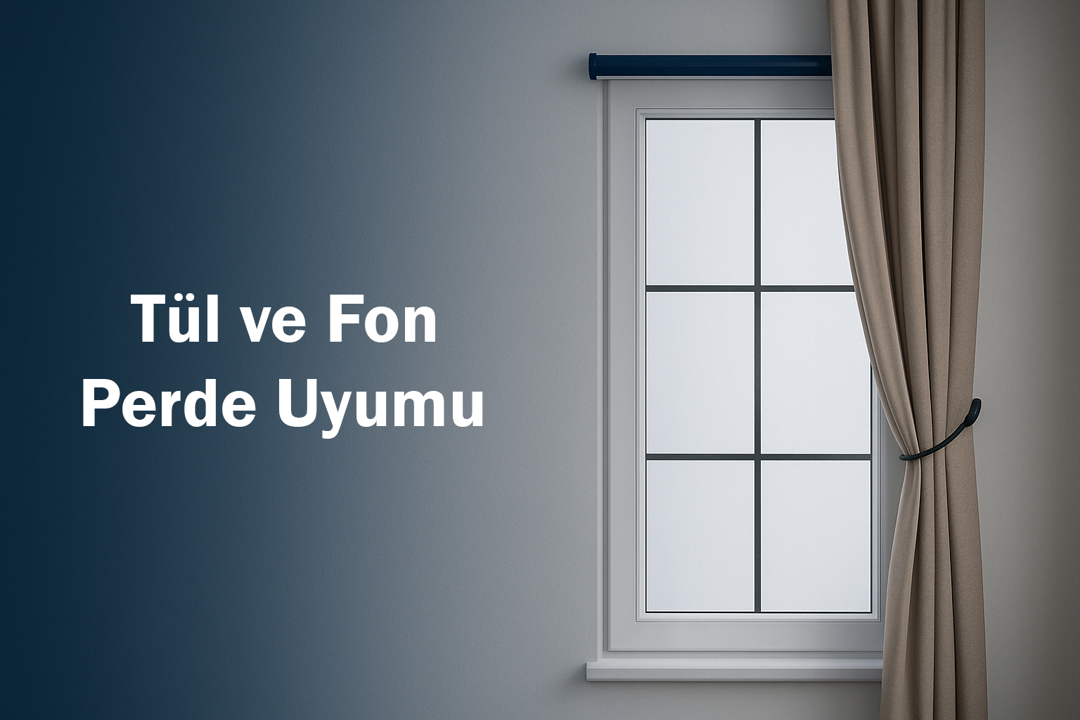Tül ve Fon Perde Uyumu