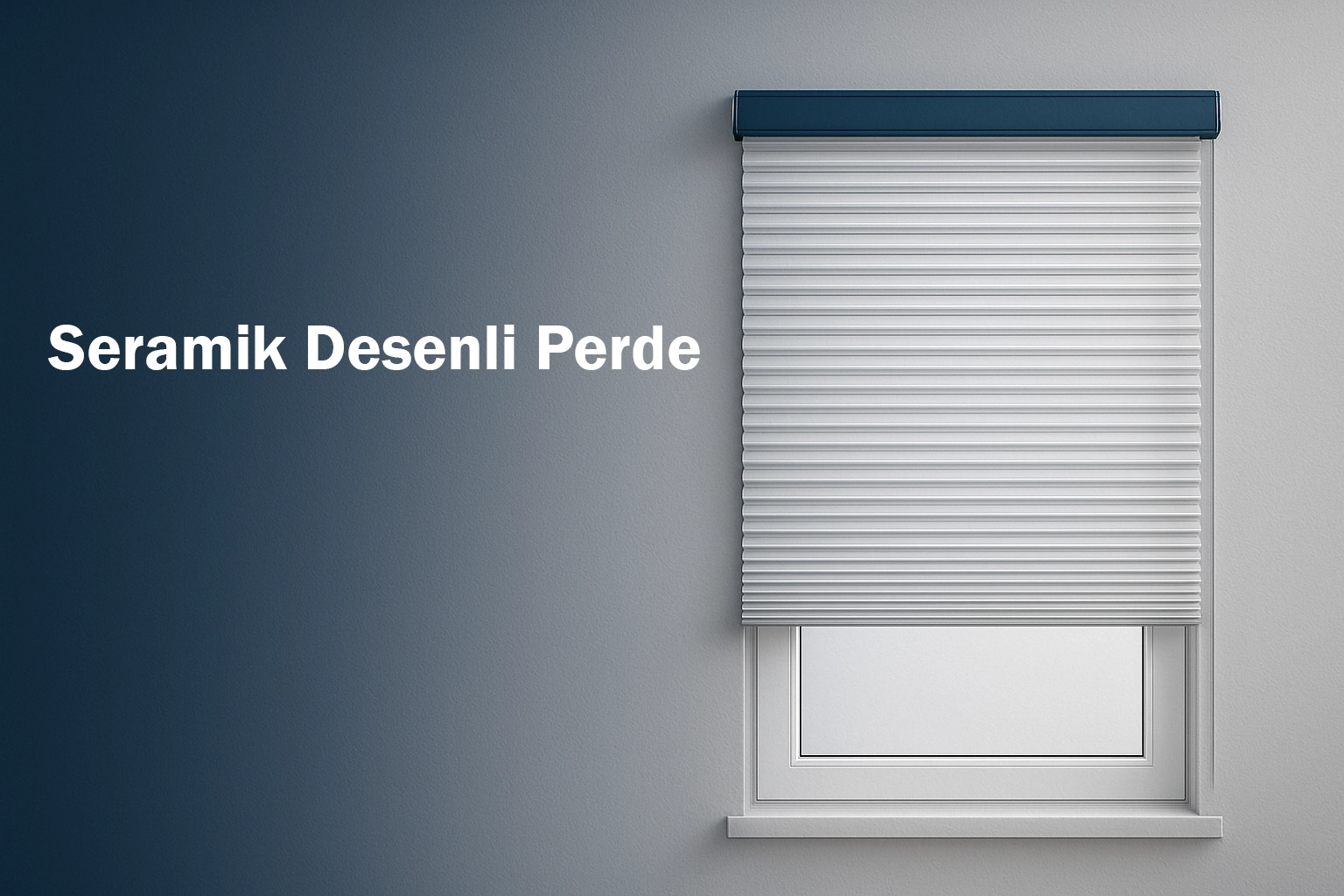 Seramik Desenli Perde