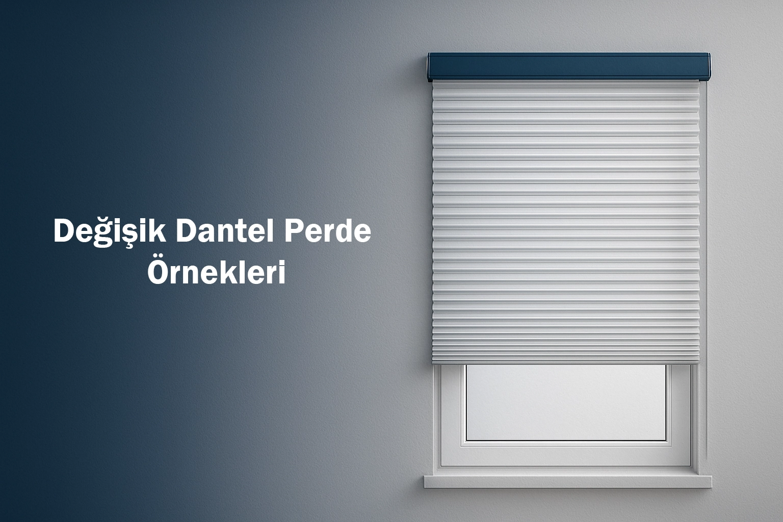 Değişik Dantel Perde Örnekleri