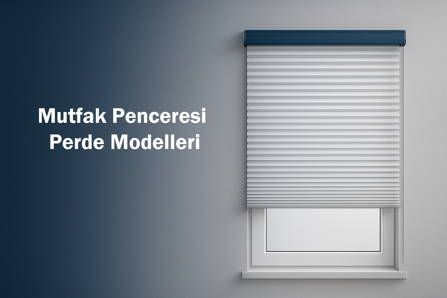 Mutfak Penceresi Perde Modelleri