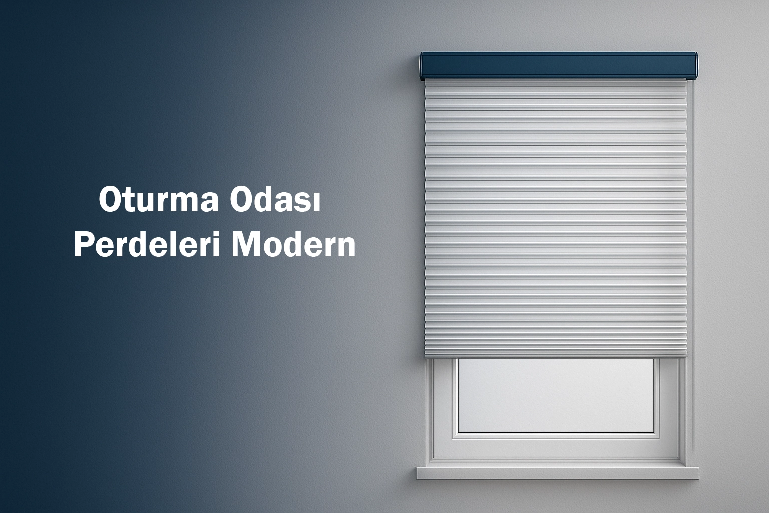 Oturma Odası Perdeleri Modern